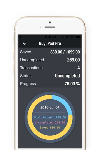 Daily Savings Goals - Savings Goals Plan,Money Box screenshot 4