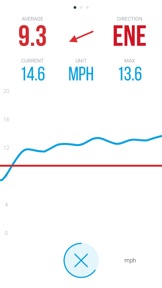 Vaavud Wind Meter screenshot