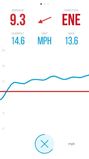 Vaavud Wind Meter screenshot 1