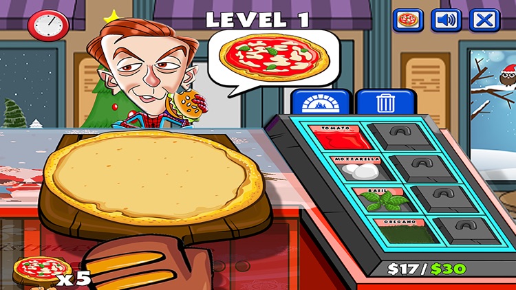 Pizza game kids cooking shop free app screenshot-4