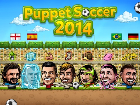 Скриншот из Puppet Soccer 2014 - Football championship in big head Marionette World