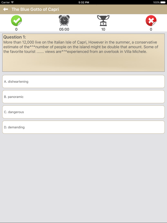 Screenshot #6 pour English Grammar Test - Basic to Advance level