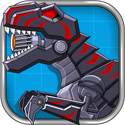 Robot Dinosaur Black T-Rex iOS App