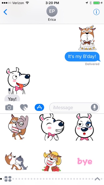 Animated Dog Emojis for iMessages screenshot-3