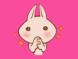 Rabbit Stickers pack will light up your daily conversation
