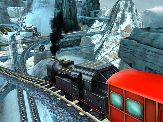 Screenshot #5 pour Train Simulator 3D. Uphill Driver Journey In Fun Racing Locomotive