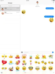 emoji stickers pack for imessage iPad Captures Décran 1