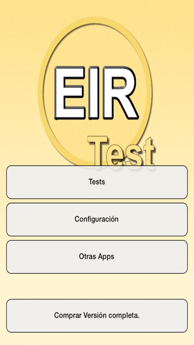 How to cancel & delete Examen EIR Enfermería Test from iphone & ipad 1