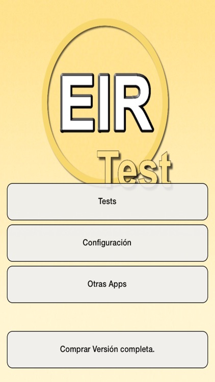 Examen EIR Enfermería Test