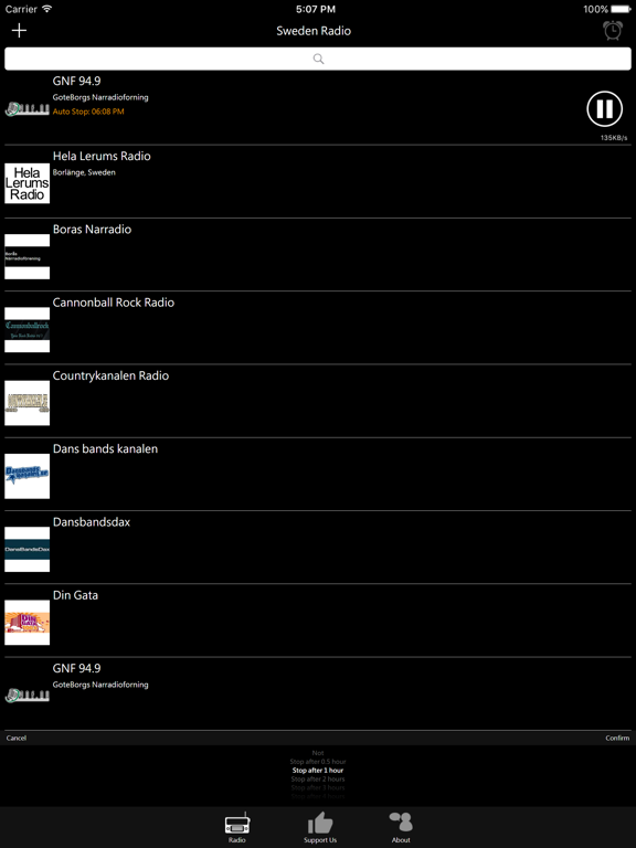 Screenshot #6 pour Swedish Radio