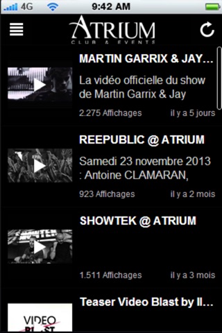 Atrium Club & Events screenshot 2