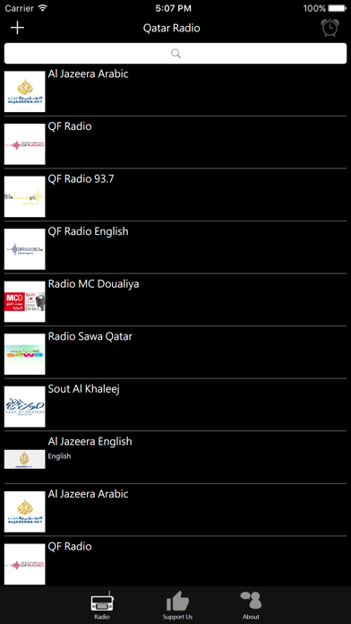 Screenshot #1 pour Qatar Radio Online Stations