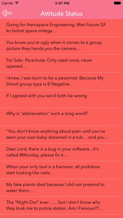 Attitude Status for WhatsApp