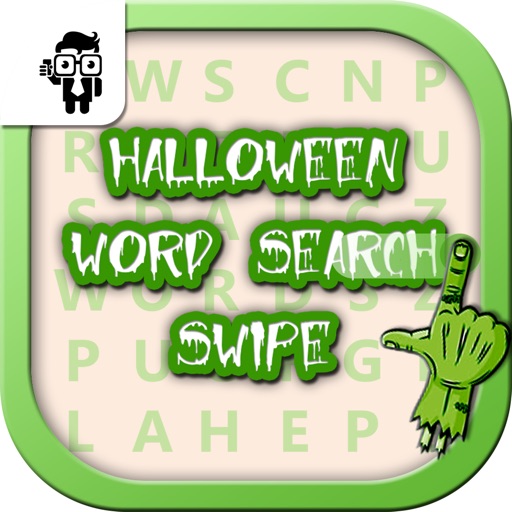 Halloween Word Search Swipe Icon