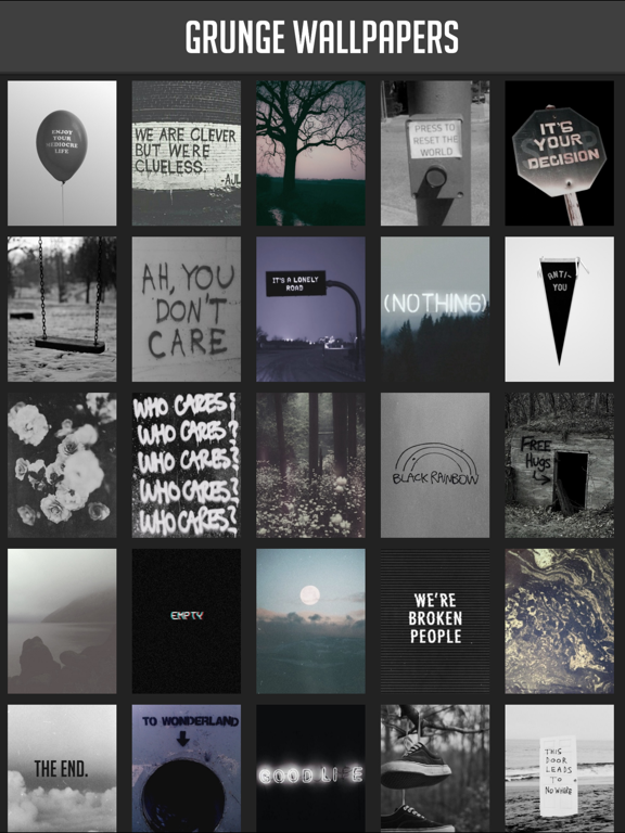 Screenshot #4 pour Grunge Wallpapers