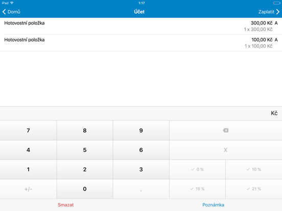 Screenshot #5 pour Pokladna CashDesk