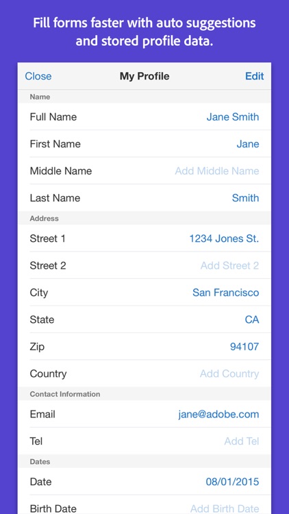 Adobe Fill & Sign – Easy PDF form filler