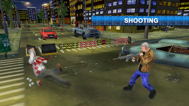 Crime fighter crazy grandpa 2 : Terrorist crime screenshot-4