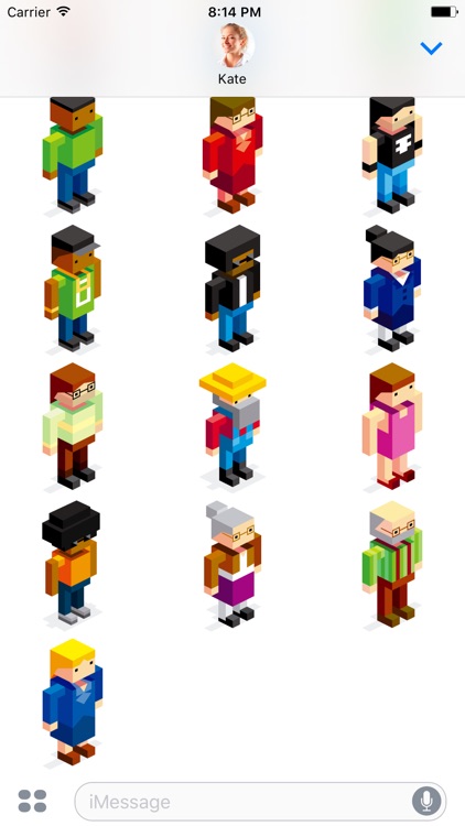 Characters - stickers for iMessage