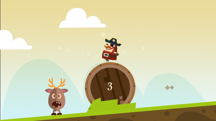 Captain Pirate On A Barrel