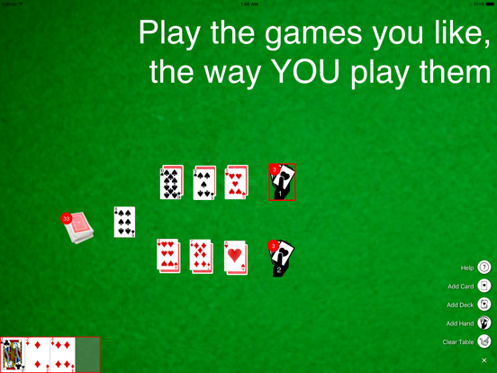 Screenshot #5 pour Virtual Card Table