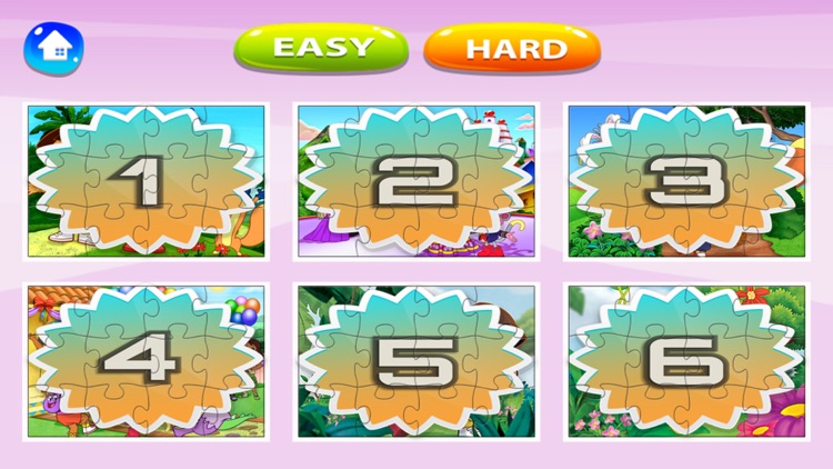 Cartoon Jigsaw Puzzles Box for Dora The Explorer