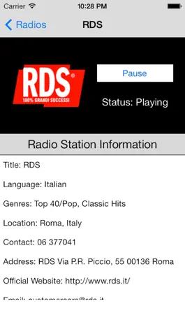 Game screenshot Italy Radio Live Player (Italian/Italia/italiana) apk