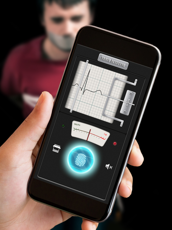 Lie Detector - Finger Scan Prank iPad screenshot