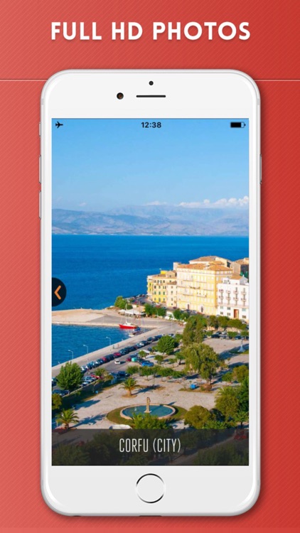 Corfu Island Travel Guide and Offline City Map