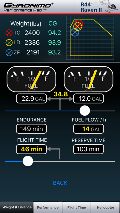 R44 Pad XS Screenshot