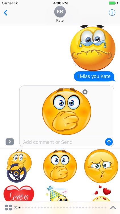 Yellow Smiley - 200+ emoji, sticker for iMessage