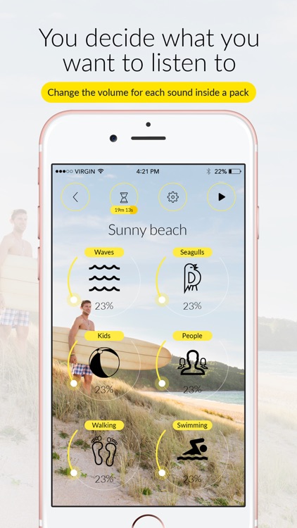 Pacify PRO - packs with relaxing ambient sounds