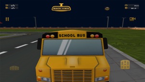 Crazy Town School Bus Racing screenshot #4 for iPhone