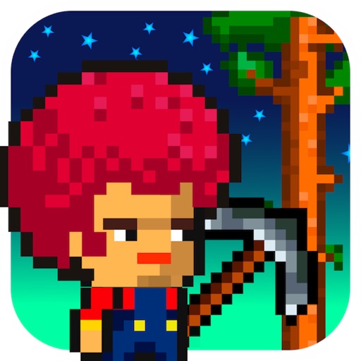 Pixel Survival Game - Retro multiplayer mining crafting survival island iOS App