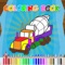 Trucks Coloring Learning Vehicle Construction Kids