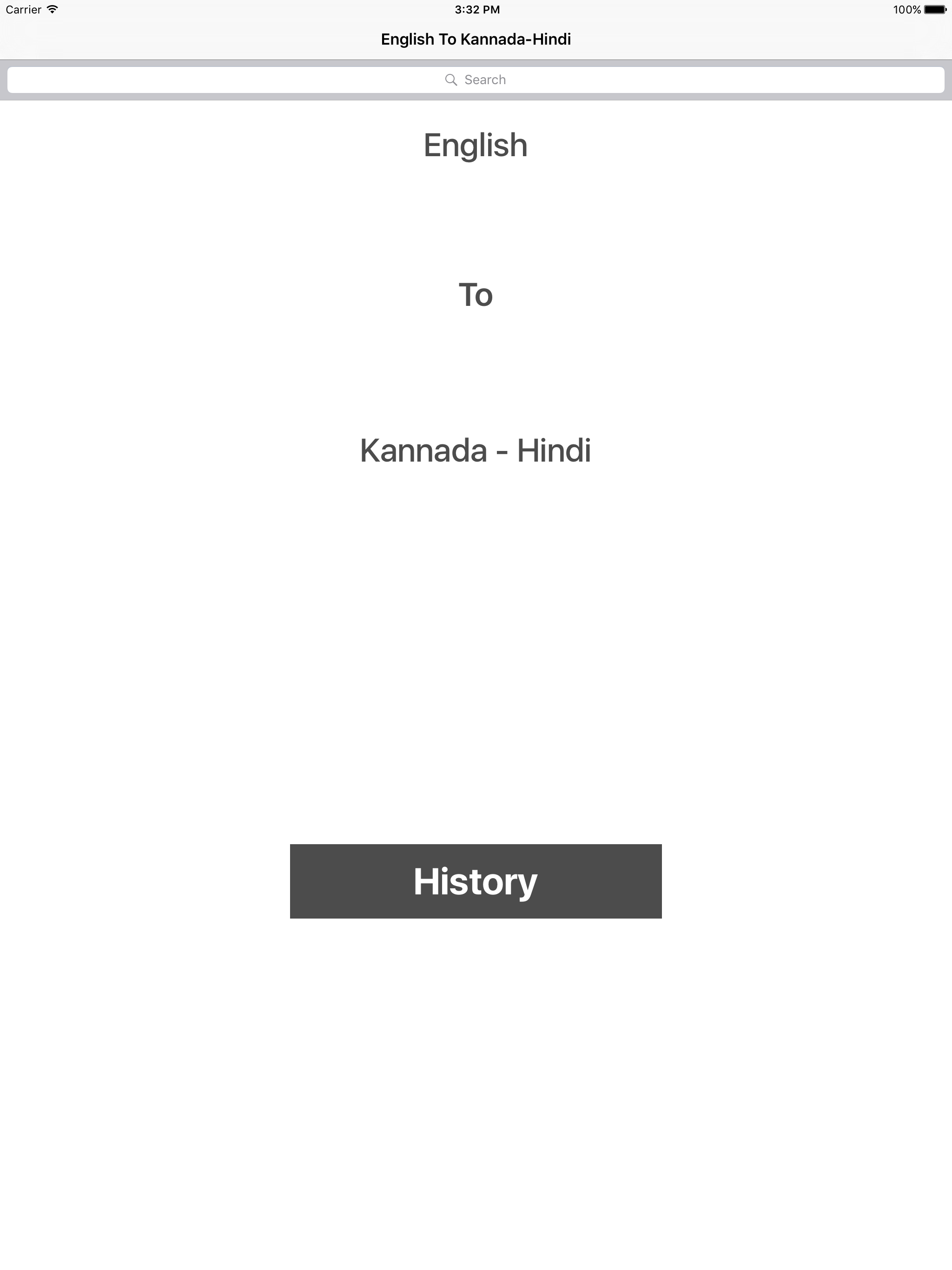 English To Kannada Hindi