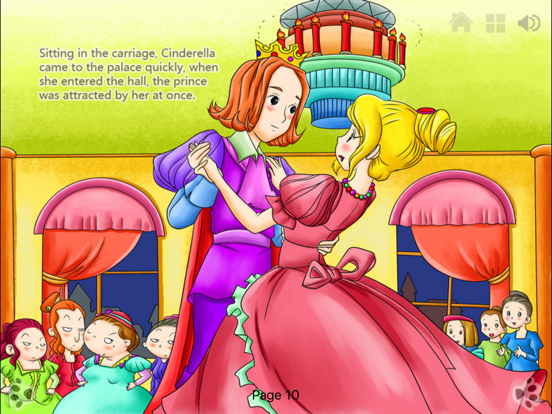 Screenshot #4 pour Cinderella - Interactive Book by iBigToy