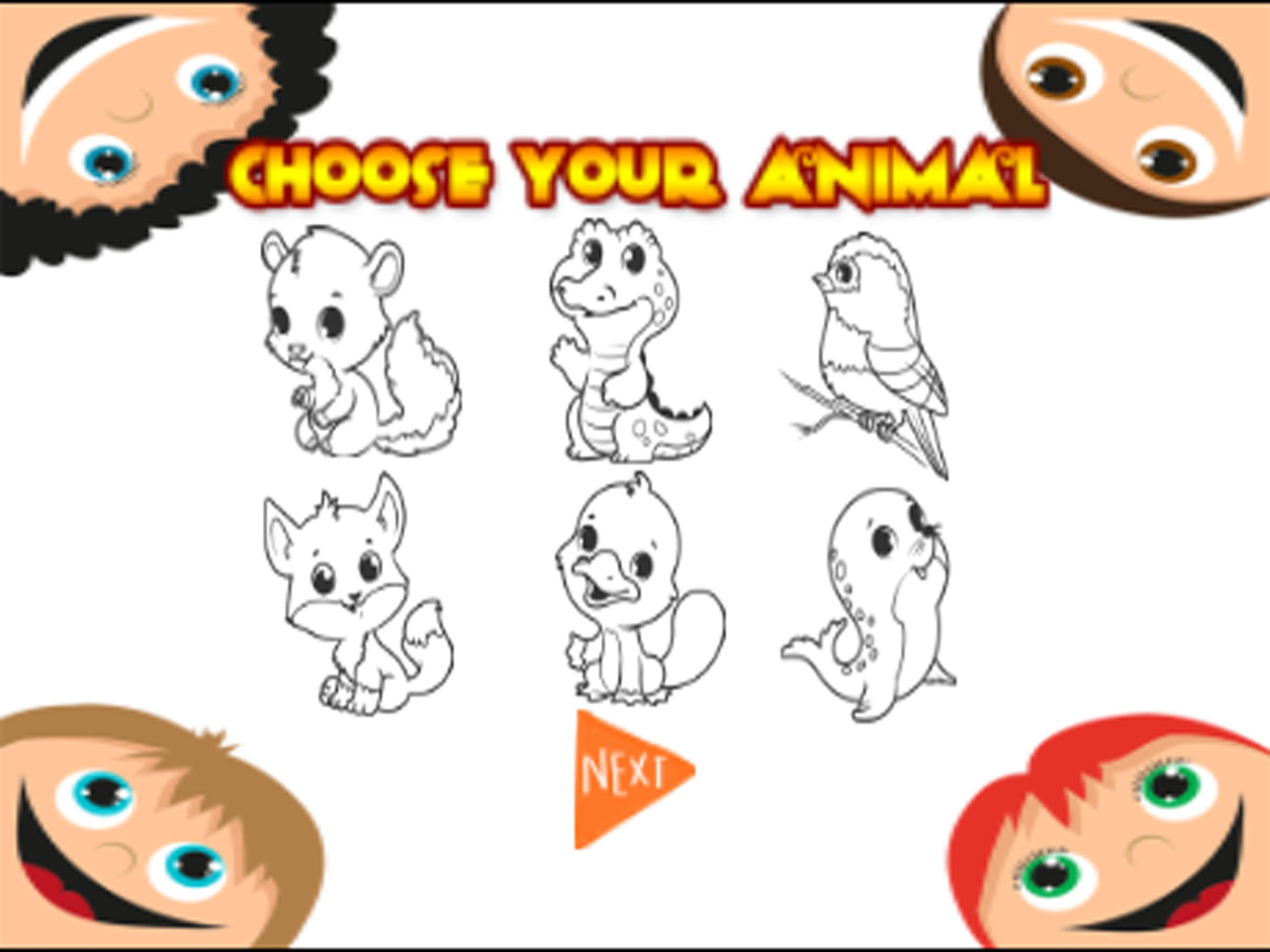 animal coloring book for children-for kids toddlers ii lite 1-2 screenshot 9
