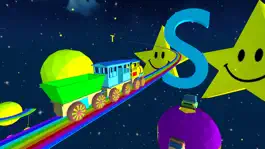 Game screenshot ABC алфавит поезд пространство 3d apk