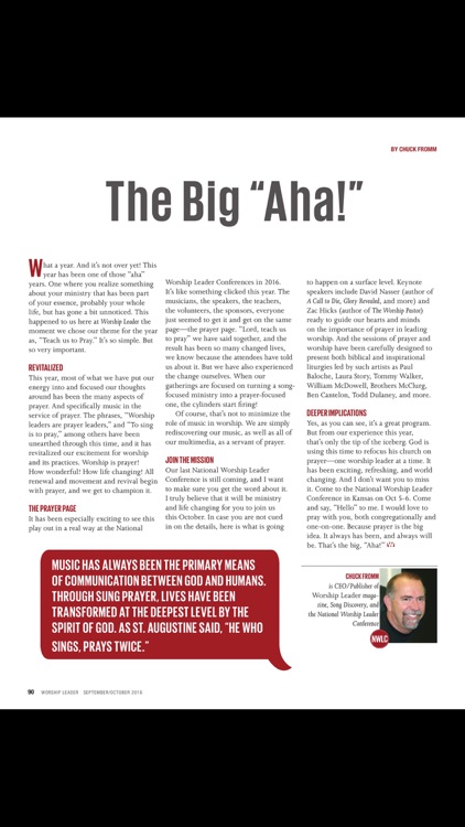 Worship Leader Magazine screenshot-4