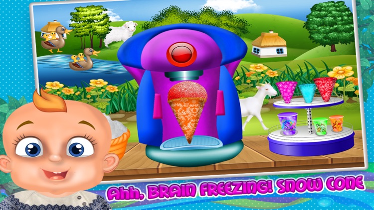 Frozen Cone Cooking Games