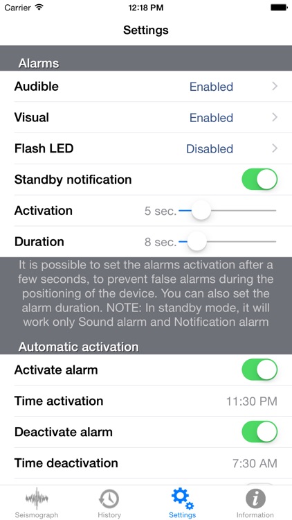 Wake up! Earthquake LITE screenshot-3