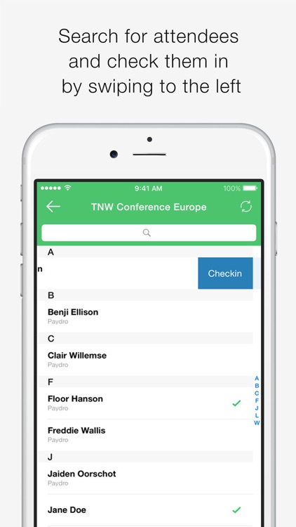 Ticket scanner by Paydro