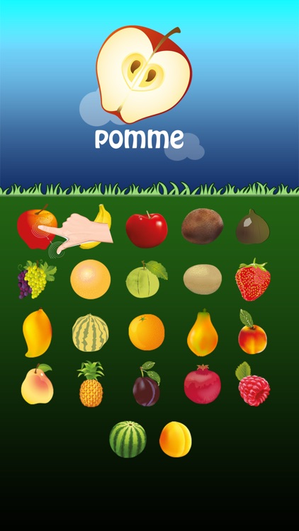 French Fruits Go for Kids