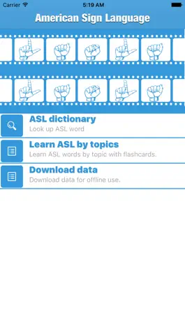Game screenshot ASL video dictionary mod apk