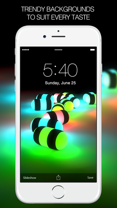 Amazing Glow Backgrounds screenshot 4