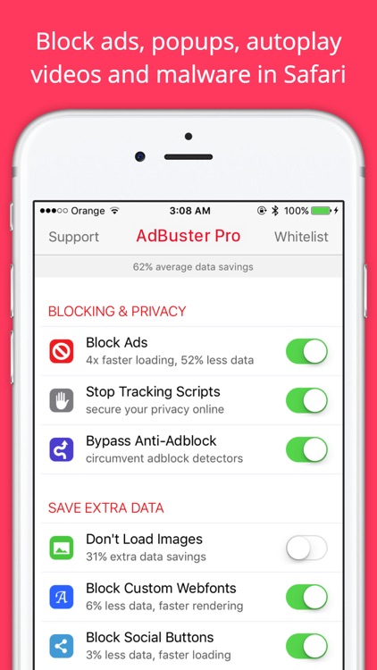AdBuster - Block Ads and Trackers in Safari
