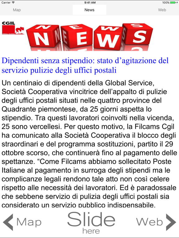 Screenshot #4 pour CGIL News