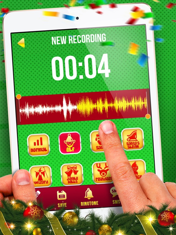 Screenshot #5 pour Noël Changeur De Voix, Enregistreur De Sons