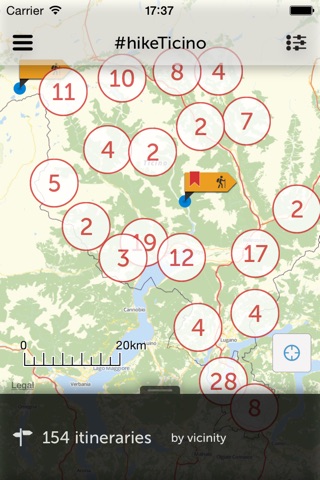 hikeTicino screenshot 2